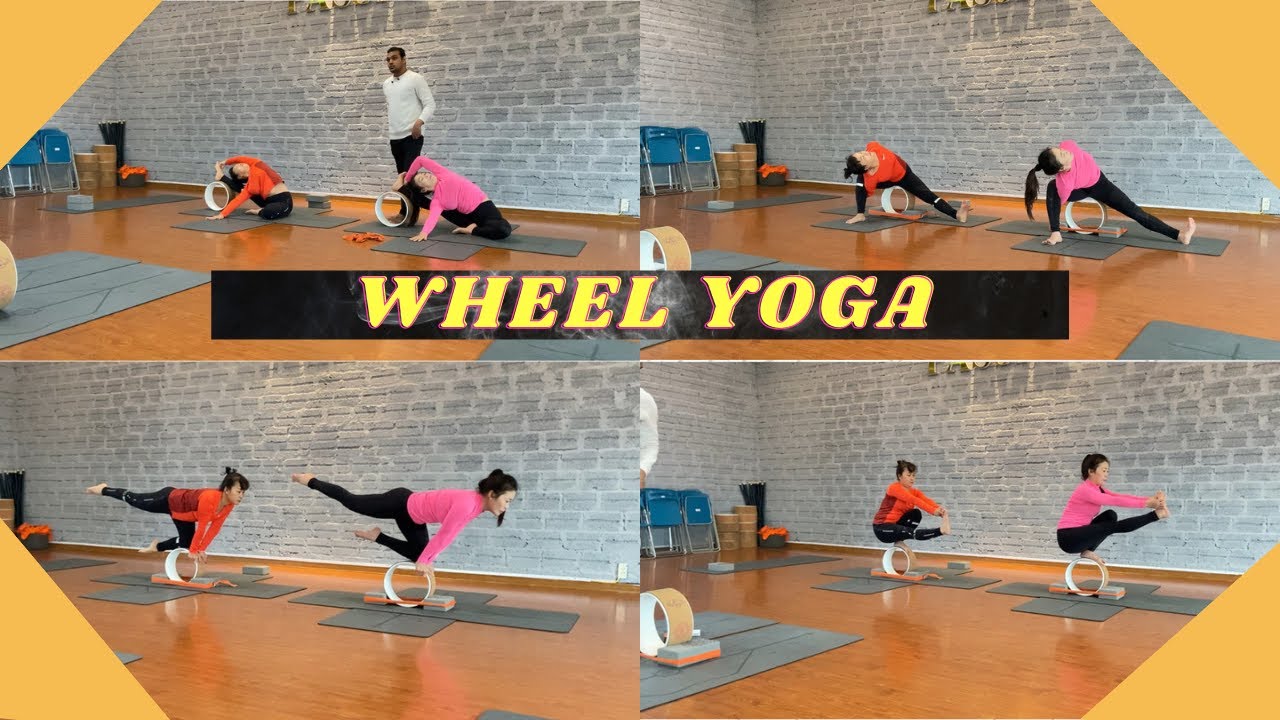 #45Minute Wheel With Yoga Training Lesson From Beginner to Intermediate Level, Master Sourav, kiows