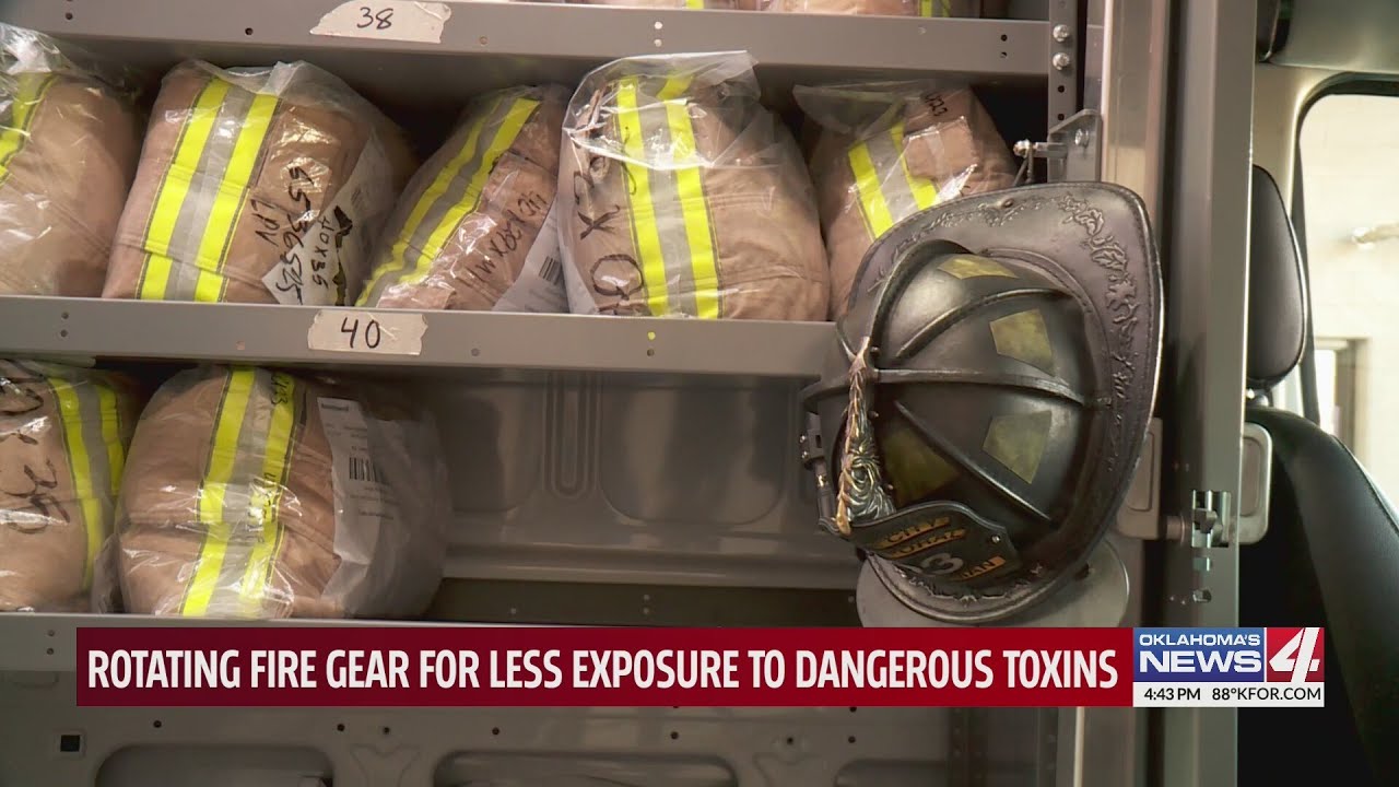 Rotating fire gear for less exposure to dangerous toxins