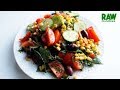 From 50 Salads: Raw Vegan Overjoyed Olives and Corn Salad | Rawmunchies.org | Raw Vegan Recipes