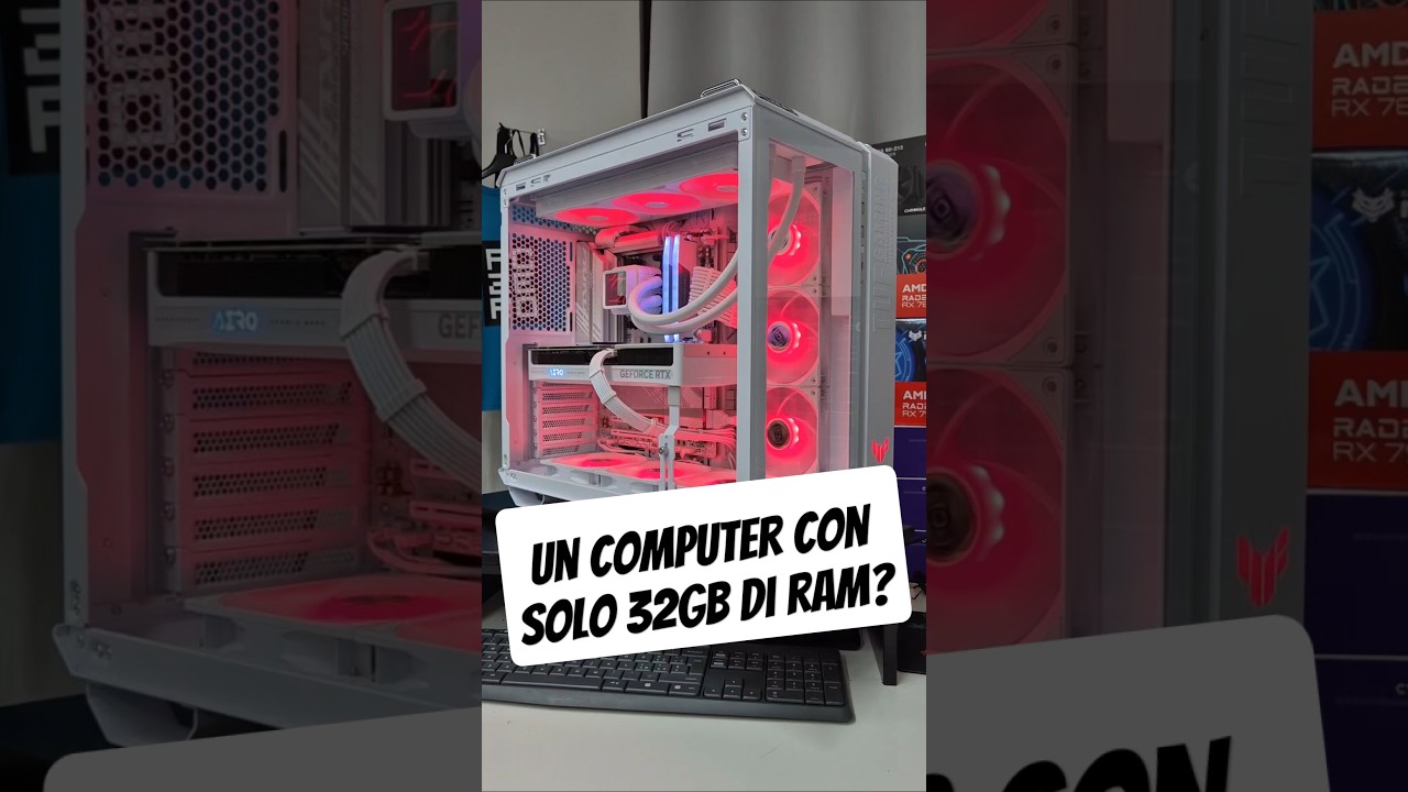 Io mi rifiuto di vendere nel 2025 un PC Gaming con SOLO 32GB di RAM! 