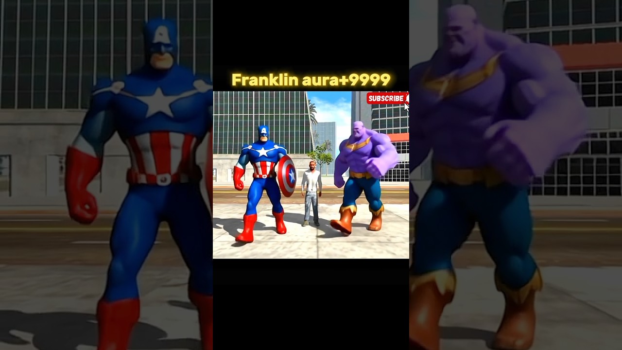 Franklin Avengers🤩 team in Indian bikes driving 