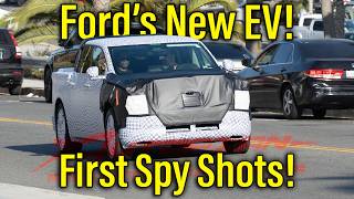 First SPY SHOTS of Ford's $30k EV Truck!!!