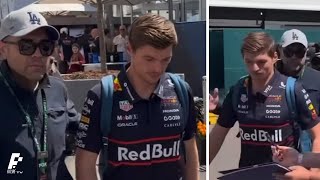 Max Verstappen Arrives with Heavy Bodyguards 🇲🇽 | Mexico GP 2025 Paddock