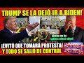 ¡¡¡DE ÚLTIMA HORA!!! TRUMP SE LA DEJÓ IR A BIDEN ¡Y NO PUDO TOMAR PROTESTA COMO PRESIDENTE!