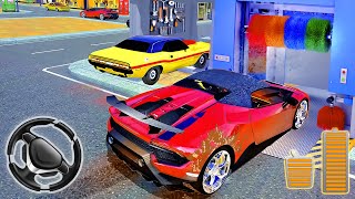 Car Wash Games Modern Car Parking - City Sports Car Driving Sim | Android Gameplay screenshot 1