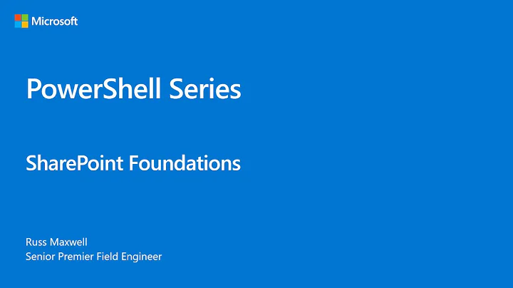 PowerShell Lesson 1 - SharePoint PnP Module