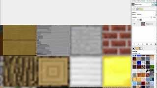 Art Time : Drawing a Custom Minecraft Texture Pack w/ Trashcan : Part 5 ( STONE SLABS ) screenshot 2