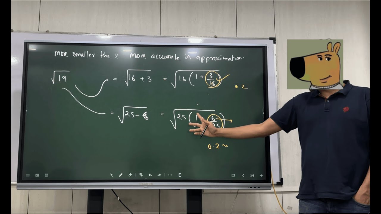 square root and log approximation | Physical chemistry tricks 