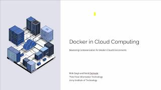 Docker in Cloud Computing