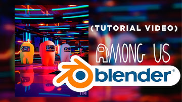 Among Us | Blender Tutorial! (FREE BLEND FILE in Description Box.)