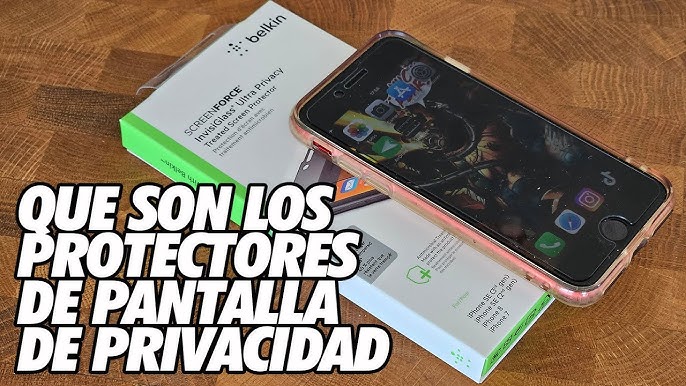 ▶️【Cristal templado Antiespía iPhone】«Características y opinión »