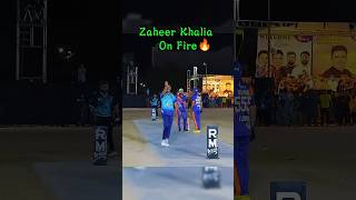 Zaheer Khalia On Fire🔥|6 ball 18 run required😱|#tapeballcricket #cricket #trending #viral #shorts