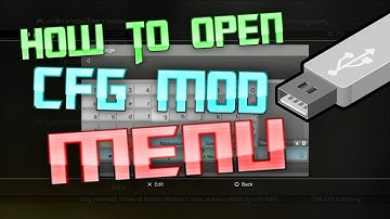 Modern Warfare 2 | How to Open CFG Mod Menu [USB]