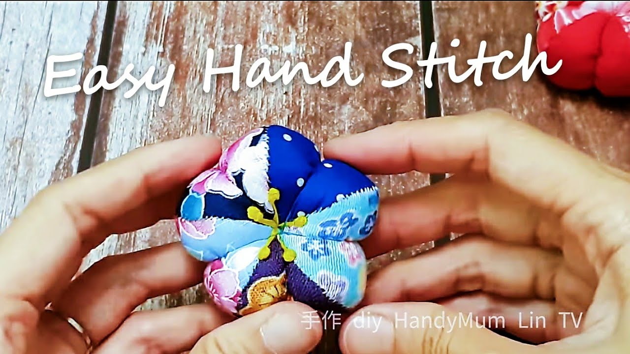 Easy Hand Stitch / Лучшее использование маленьких кусочков ткани / す の よ う な 布 細 か 縫 い い