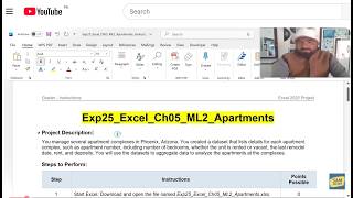 Exp25_Excel_Ch05_ML2_Apartments | Exp25 Excel Ch05 ML2 Apartments| #ExcelCh05ML2Apartments