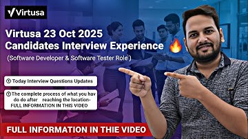 Virtusa Interview Experience 23 Oct 2025 🔥 | ALL Questions Asked | Complete On-Location Process