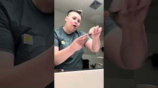 Freebird review: how to clean thick/clumpy hair in blade.