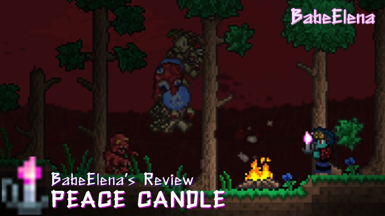 Terraria 1.3 Peace Candle เทียนแห่งความสงบสุข ขจัดและขับไล่สิ่งชั่ว