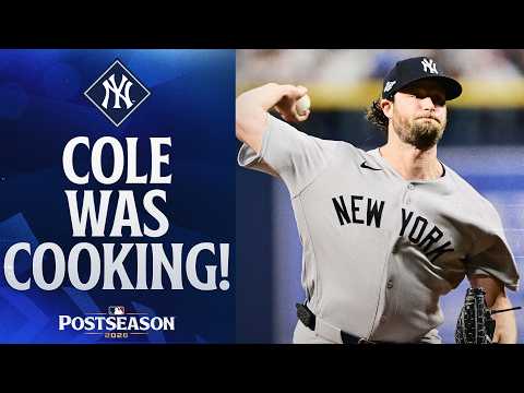 Gerrit Cole throws FIVE STRONG INNINGS in ALDS Game 1 for the Yankees! 🔥 | MLB Highlights 공식 하이라이트 썸네일