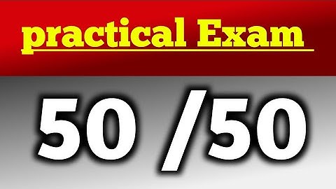 Practical Exam 2022 Chemistry GSEB Gandhinagar