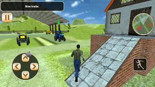 Tractor Farming Simulator Game 🚜💥 - Tractor Game - Android Gameplay screenshot 5