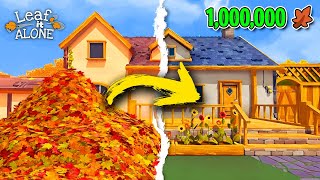 How Raking Leaves in My Own Backyard Made Me FILTHY RICH (Leaf It Alone)
