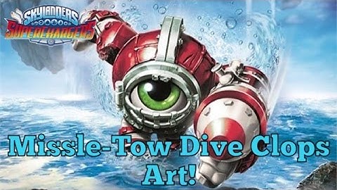 Skylanders Superchargers: Mistle-Tow Dive Clops Art! (Official)