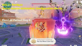 How to Paralyze Secret Source Automaton: Configuration Device | Has the Moon Come Up Achievement