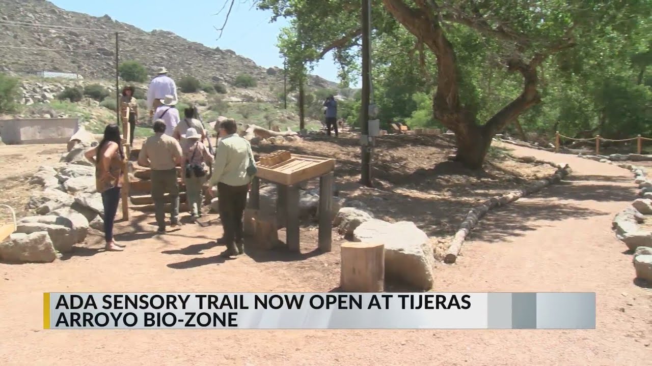 City opens ADA sensory trail at Tijeras Arroyo Bio-Zone Education Center