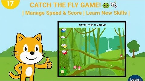 ScratchJr Coding Session 17 | CATCH THE FLY GAME! 🐸🪰 | Manage Speed & Score | Learn New Skills