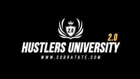 How To Get Rich - Hustlers University Lessons By Andrew Tate