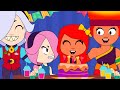 BRAWL STARS ANIMATION - COLETTE  & AMBER Birthday Of Chaos