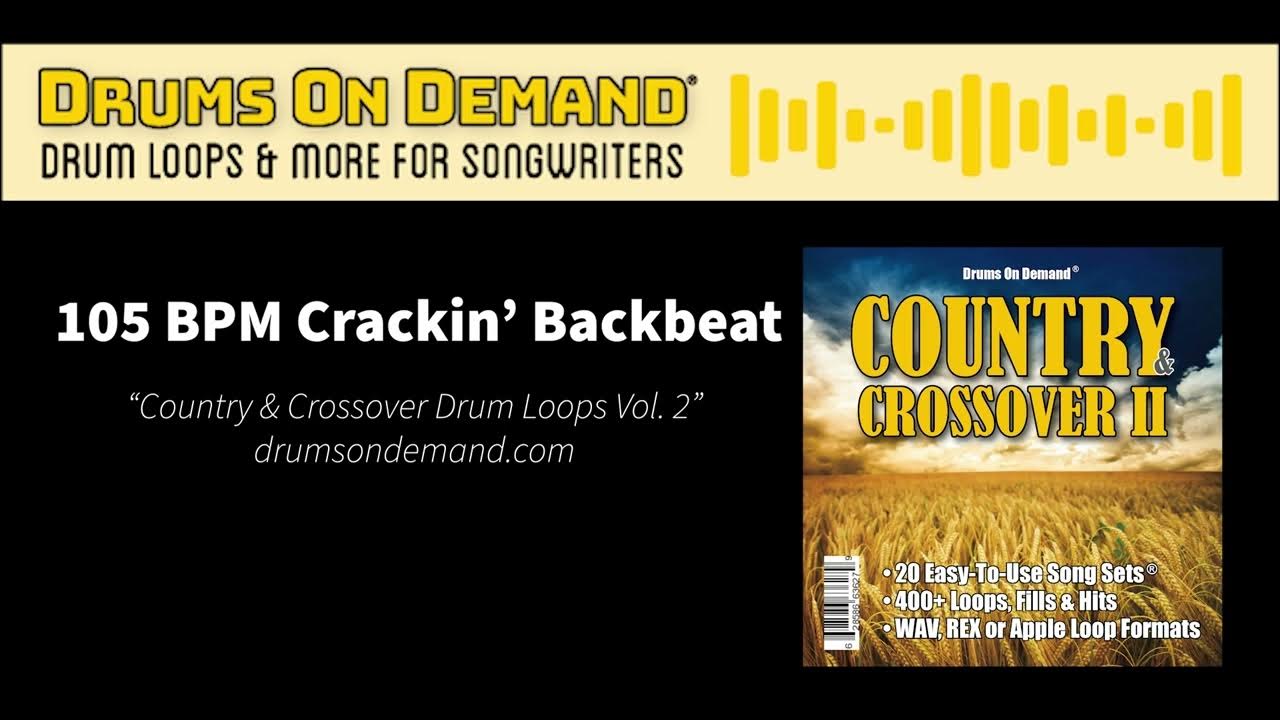 country-drum-beat-105-bpm-crackin-backbeat-youtube