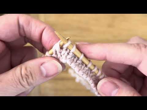 How to: Slip Slip Knit (ssk)