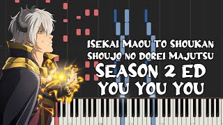 Isekai Yakkyoku Opening 1 - piano tutorial