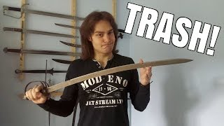 The worst FAKE sword ever!