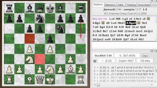 Blitz chess postmortem #360: English opening - Botvinnik system