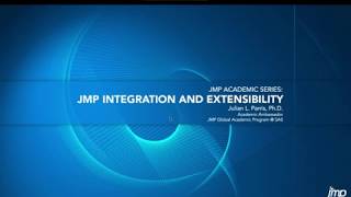 Jmp Integration And Extensibility With Sas R Python Oct 2017