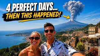 4 Perfect Days in Sicily 🇮🇹…Then The Volcano Erupted 🌋