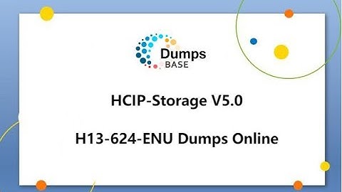 HCIP-Storage V5.0 H13-624-ENU Real Dumps Questions
