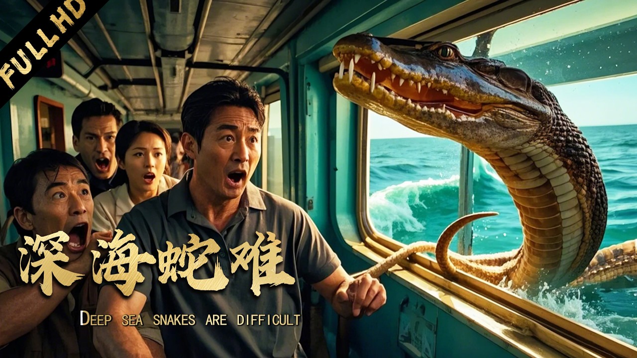 【2025最新怪獸大片】船內突然湧入數萬巨蟒，眾人感覺不對，拼命逃跑卻已來不及了！【深海蛇难】#电影 #movie #4k #hd