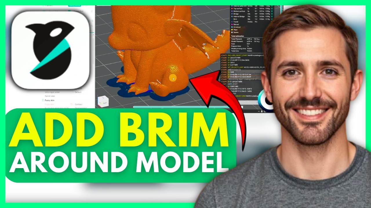 How To ADD A Brim in Orca Slicer (EASY) 2026 - YouTube