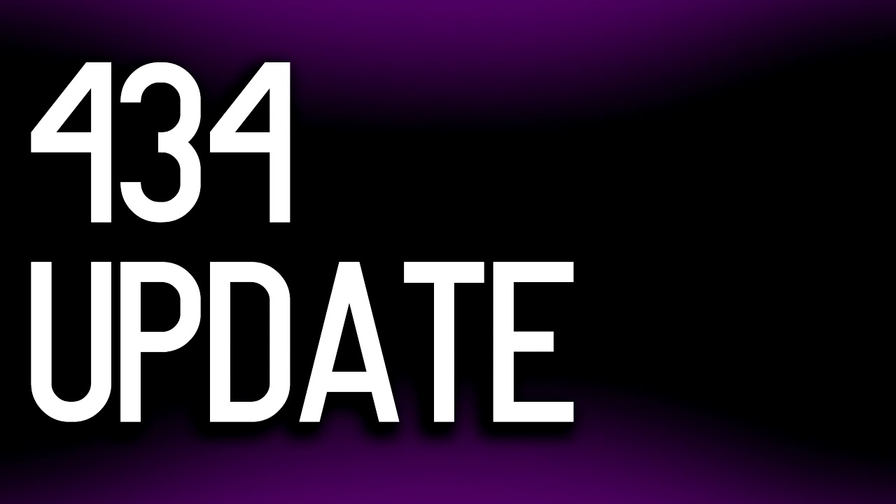 434 update September 2019 - Thank you for all your support and for being here for 434 and everybody in this community ❤️❤️❤️