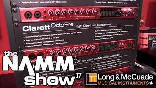 L&M @ NAMM 2017: Focusrite Scarlett & Clarett OctoPres