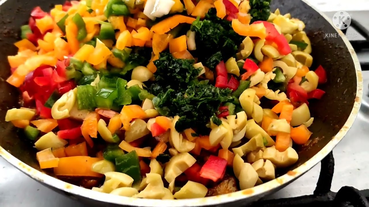 مسمن معمر بالكفتة والفلفل🤤