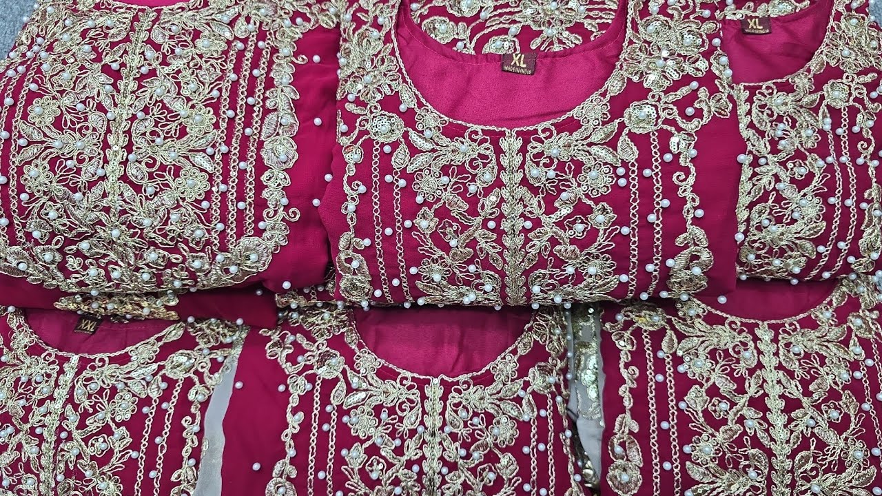 অরজিনাল ইন্ডিয়ান সারারা গারারা থ্রি পিস কিনুন পাইকারী দোকান থেকে।। Sarara garara three piece 2025