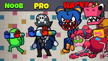 🤢 NOOB 😎 PRO 😈 HACKER | PlayTime.io: All Jumpscare #5 | iOS - Android APK