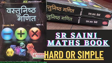 SR SAINI MATHS BOOK FOR RPSC 2ND GRADE & 1ST GRADE EXAM