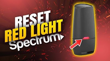 Spectrum WiFi Router Red Light Blinking (Easy Reset Fix, 2025)