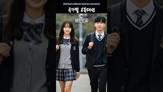 국가별 교복패션 1위는? [School uniform look by country]